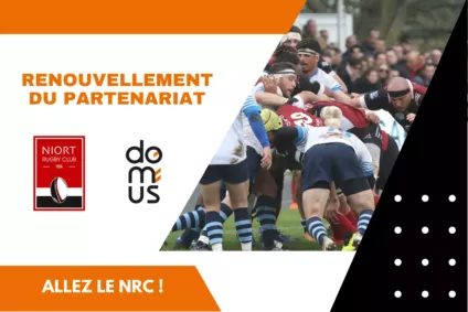 Renouvellement du partenariat avec le Niort Rugby Club